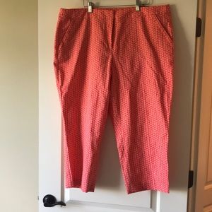 Lane Bryant Geo Pattern Capris